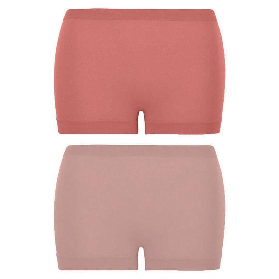 Imagem de Kit 2 Calcinhas Boxer Sem Costura Lupo Sortidas 40905-1025000