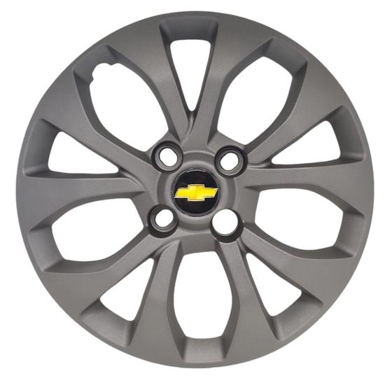 Imagem de Kit 2 Calota Aro 14 Compatível c/Cobalt Onix Prisma
