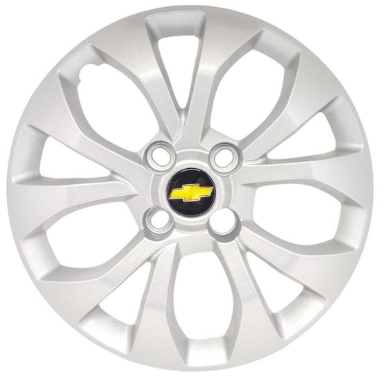 Imagem de Kit 2 Calota Aro 14 Compatível c/Prisma Cobalt Onix