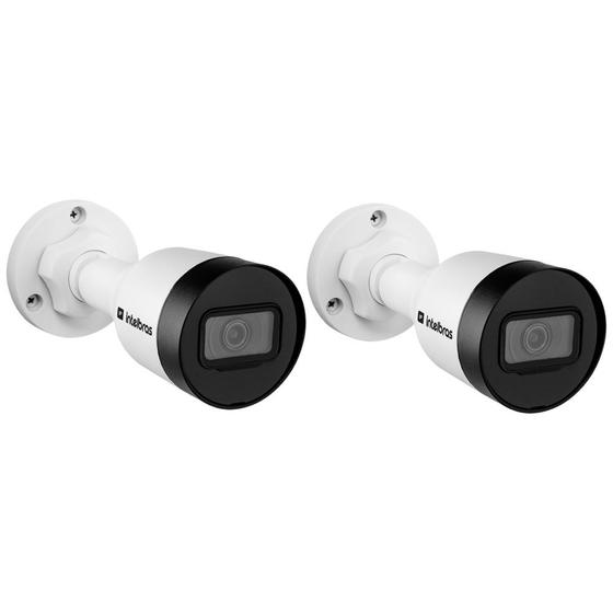 Imagem de Kit 2 Câmeras IP 2 Megapixels 3.6mm 30m PoE VIP 1230 B Intelbras