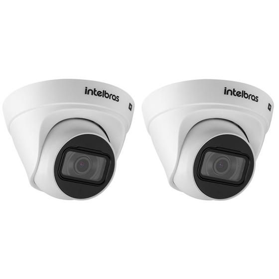 Imagem de Kit 2 Câmeras IP 4 Megapixels 2.8mm 30m Inteligência de Vídeo VIP 1430 D Intelbras