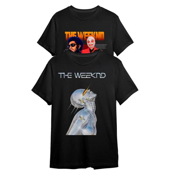 Imagem de Kit 2 Camiseta The Weeknd Echoes Of Silence Estampa Graphic