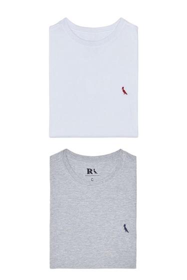 Imagem de Kit 2 Camisetas Básicas Brasa E Gota Pica Pau Reserva