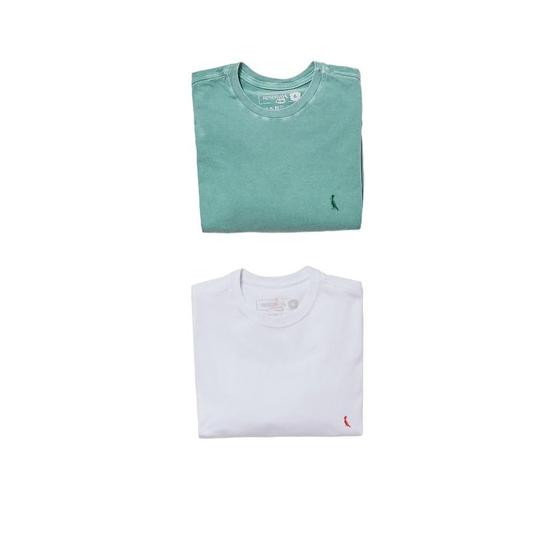 Imagem de Kit 2 Camisetas Básicas Brasa e Limo Reserva Mini
