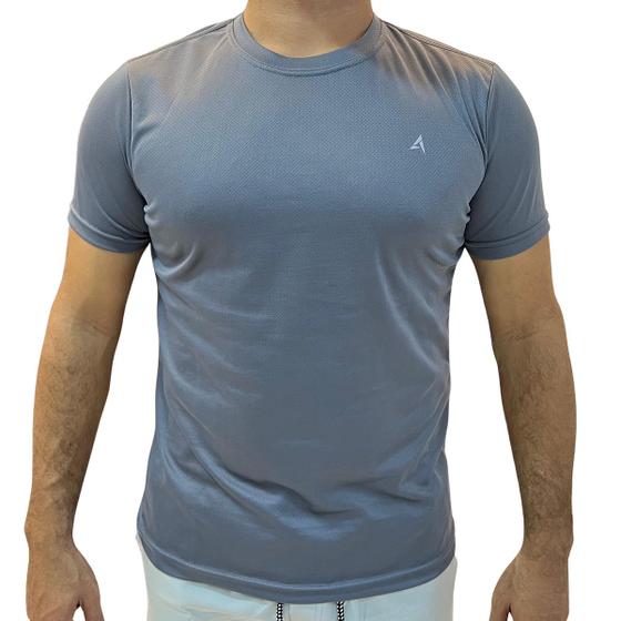 Imagem de Kit 2 Camisetas Dry Fit Masculina Básica Logo Refletivo