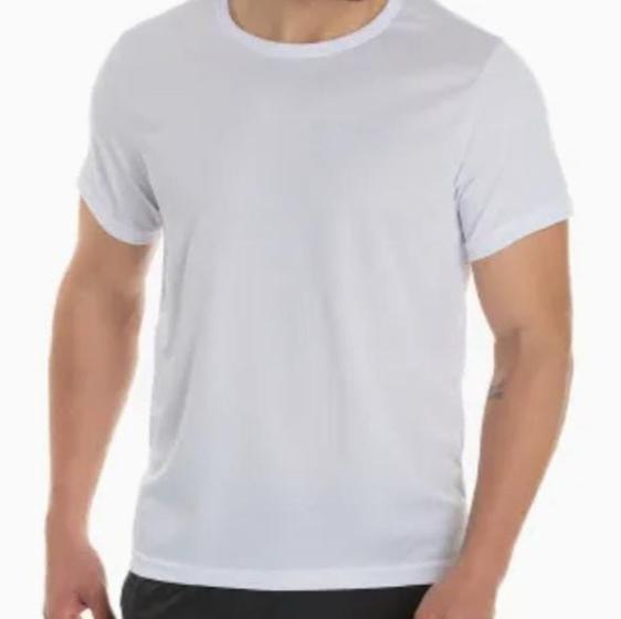 Imagem de Kit 2 Camisetas Dry Fit Masculina Casual  malha fria