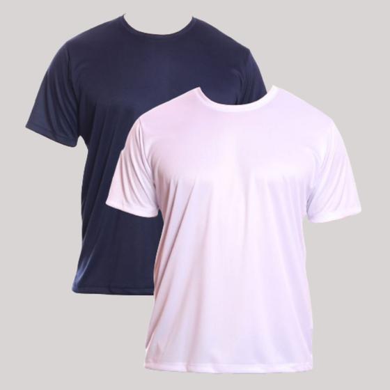 Imagem de Kit 2 Camisetas Dry Slim Fit