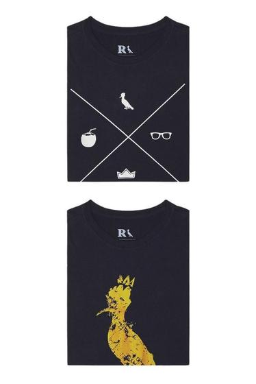 Kit 2 Camisetas Energia Surreal E Tardezinha Reserva Imagem de Kit 2 Camisetas Energia Surreal E Tardezinha Reserva
