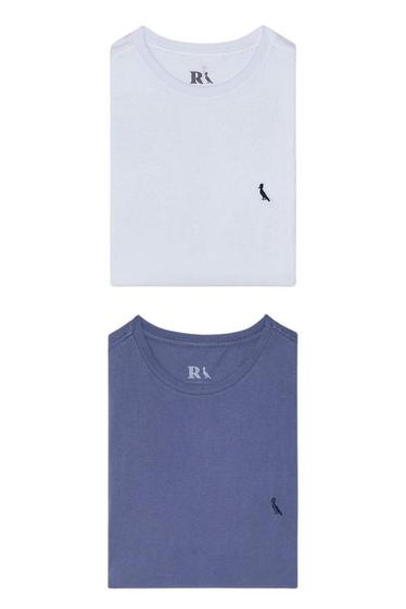 Kit 2 Camisetas Gota Marinho E Branca Pica Pau Bordado Reserva Menor preço em Kit 2 Camisetas Gota Marinho E Branca Pica Pau Bordado Reserva