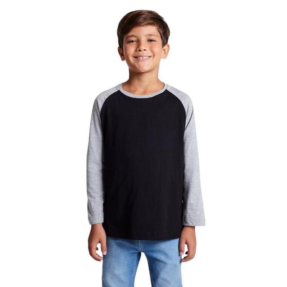 Imagem de Kit 2 Camisetas Ml Raglan Reserva Mini