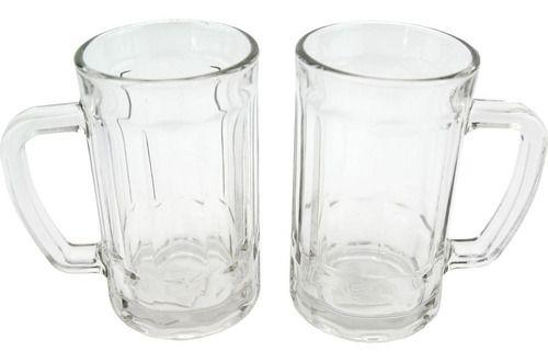 Imagem de Kit 2 Caneca De Chopp Em Vidro 400 Ml Canecas Cerveja