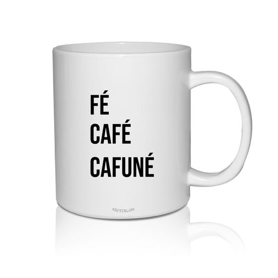 Imagem de Kit 2 Canecas Branca Personalizadas Para Home Office Cafuné