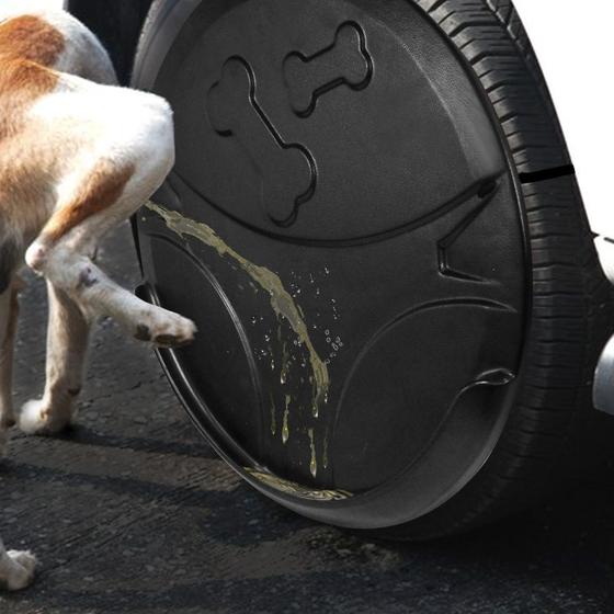 Imagem de Kit 2 Capa Protetora Roda Pneu Xixi Cachorro Aro 13a18 Cocho