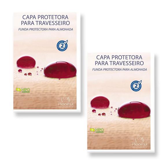 Imagem de Kit 2 Capas Protetoras de Travesseiro Soft - Plooma