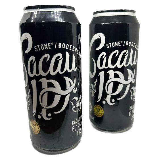 Kit 2 Cerveja Cacau Ipa lata 473ml Pale Ale Premium Bodebrown