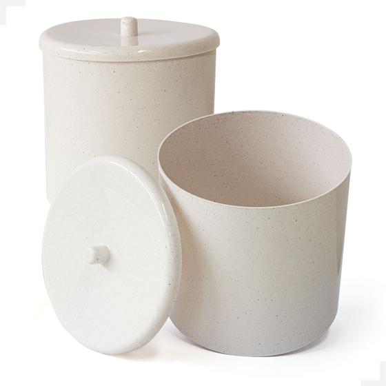 Imagem de Kit 2 cestinhos lixeirinhas pequenas - 6litros - Multiuso