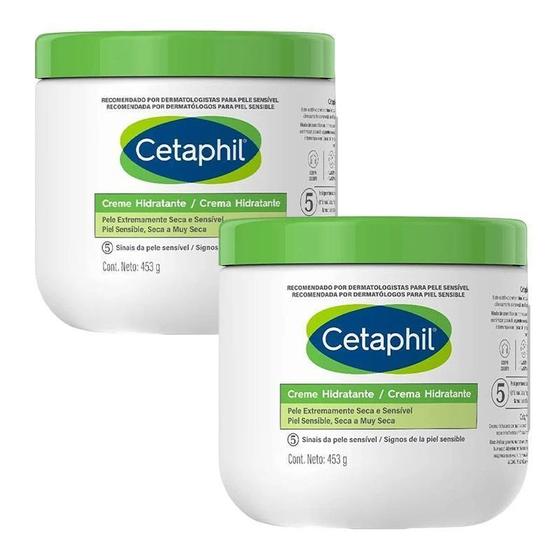 Imagem de KIT 2 Cetaphil Creme Hidratante 453g