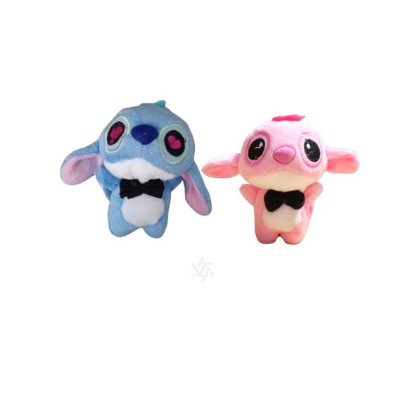 Imagem de Kit 2 Chaveiro Pelucia Stitch E Angel Boneco Lilo E Stitch