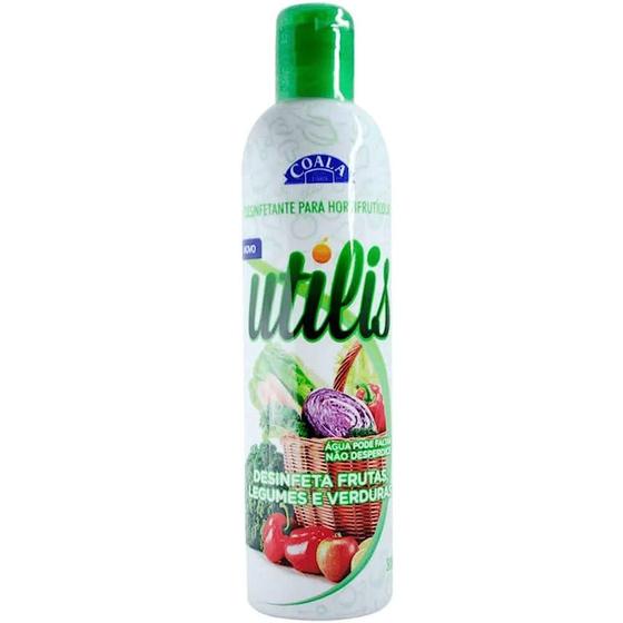 Imagem de Kit 2 Coala Desinfetante de Hortifrutícolas Utilis 300ml