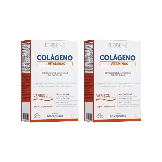 Imagem de Kit 2 Colágeno Verisol+Vitaminas Com 60 Capsulas - Katiguá