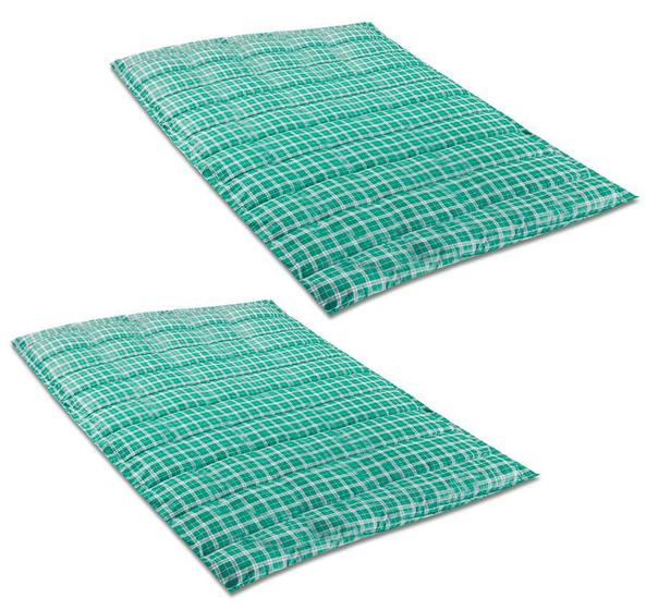 Kit 2 Colchonete Multiuso Casal Ginastica Yoga Exercício Academia Camping 190x130cm - Emcompre é boa?
