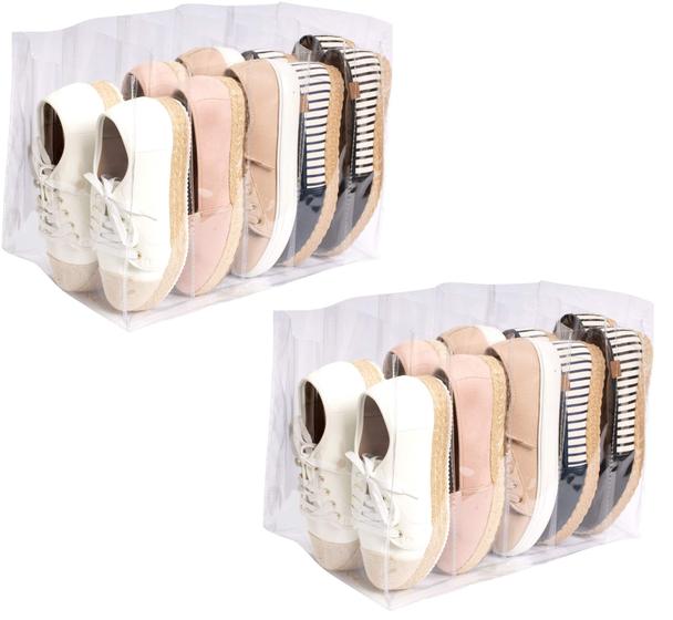Kit 2 Colmeia Organizadora para Sapatos Gaveta Armário Tênis Menor preço em Kit 2 Colmeia Organizadora para Sapatos Gaveta Armário Tênis