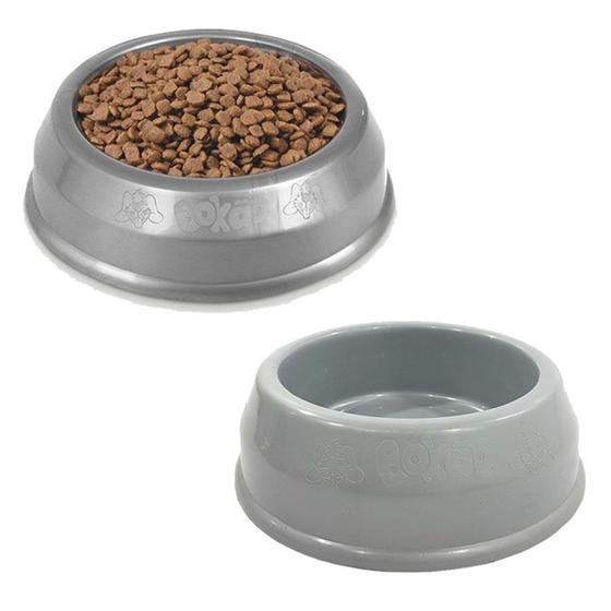 Kit 2 Comedouro E Bebedouro Bokão Pequeno Para Pets Arqplast Menor preço em Kit 2 Comedouro E Bebedouro Bokão Pequeno Para Pets Arqplast