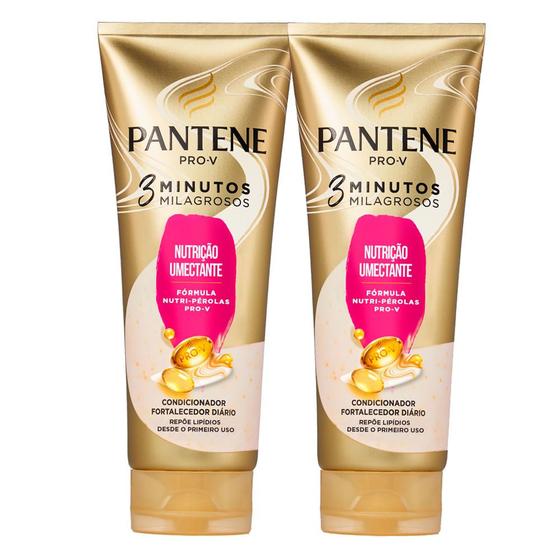 Imagem de Kit 2 Condicionador Pantene Pro-V 3 Minutos Milagrosos Nutrição Umectante 170ml