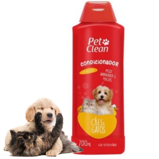 Imagem de Kit 2 Condicionador Pet Clean PetClean Cachorro Gato