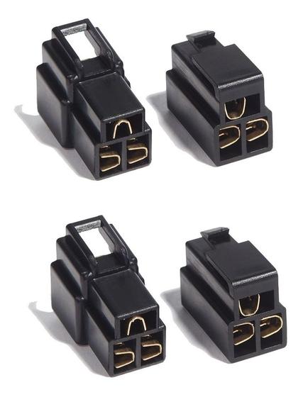 Imagem de Kit 2 Conector 3 Vias Com Trava Technoise