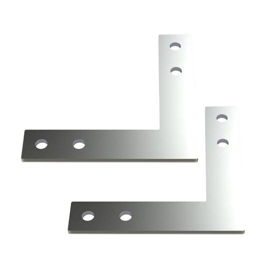 Imagem de Kit 2 Conector Tipo L Taschibra CPT05 Para Perfil Led