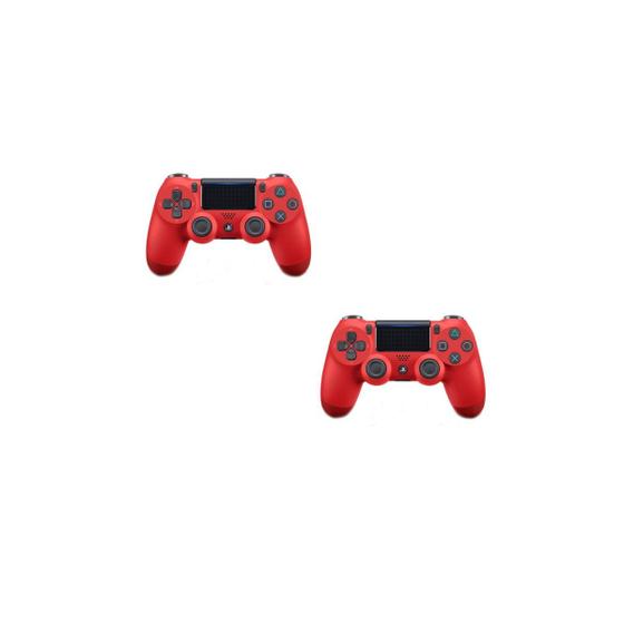 Imagem de Kit 2 Controle Joystick sem fio Bluetooth Compatível Video game Pc Gamer Computador