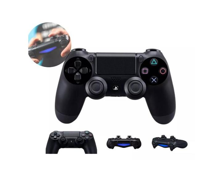 Kit 2 Controles Joystick Compativel Playstation 4 Pc Sem Fio Menor preço em Kit 2 Controles Joystick Compativel Playstation 4 Pc Sem Fio
