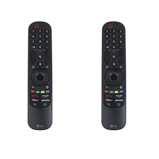 Imagem de Kit 2 Controles Smart Magic MR21GA TV LG AKB76039703