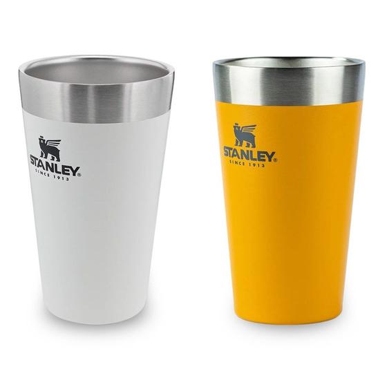 Imagem de Kit 2 Copos Térmicos de Cerveja Stanley Beer Pint 473ml