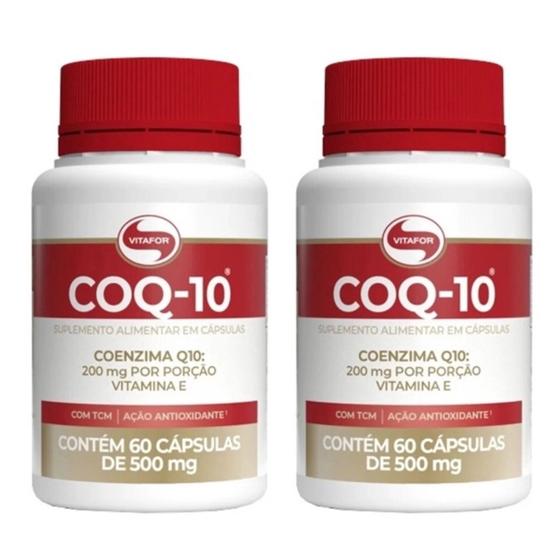 Kit 2 Coq10 Vitafor - Promoção!!! Suplemento Coenzima 60 Capsulas Menor preço em Kit 2 Coq10 Vitafor - Promoção!!! Suplemento Coenzima 60 Capsulas