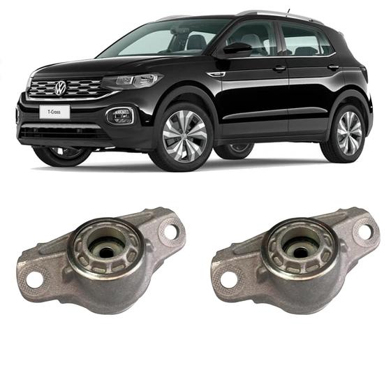 Imagem de Kit 2 Coxim Amortecedor Traseiro Vw T Cross 2019 2020 2021