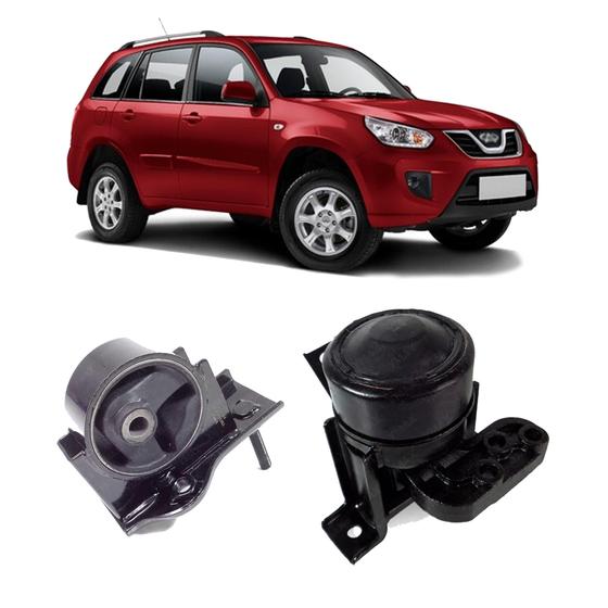 Imagem de Kit 2 Coxim Do Motor Chery Tiggo 2.0 2010 2011 2012 2013 14