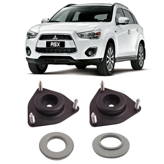 Imagem de Kit 2 Coxim Rolamento Suspensão Dianteira Asx 2010 A 2019