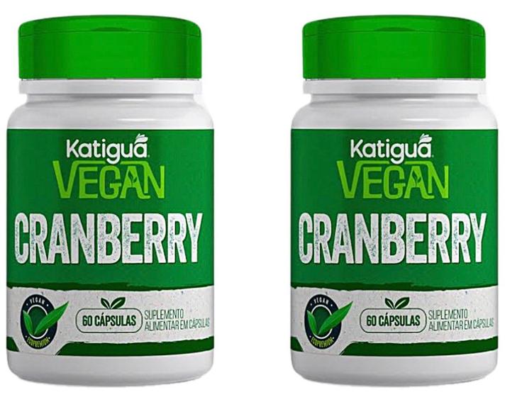 Imagem de Kit 2 Cranberry Vegan 60 Cápsulas Katigua