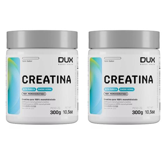 Imagem de Kit 2 Creatina 100% Monohidratada Alta Pureza 300g Dux Nutrition