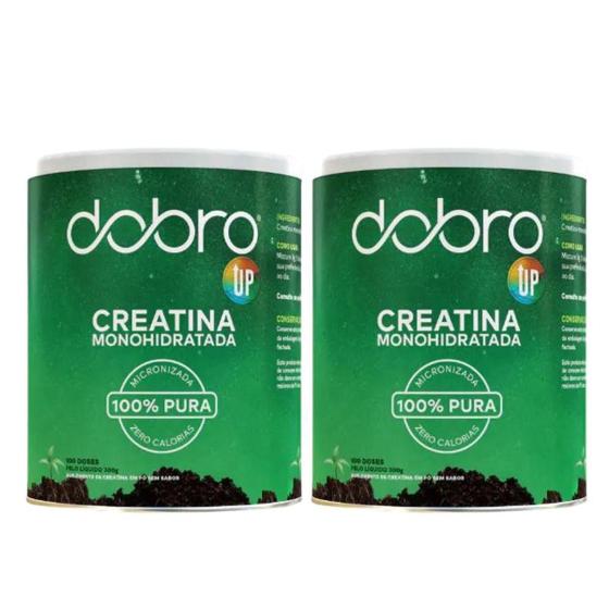 Imagem de Kit 2 Creatina Monohidratada Up Dobro 300G