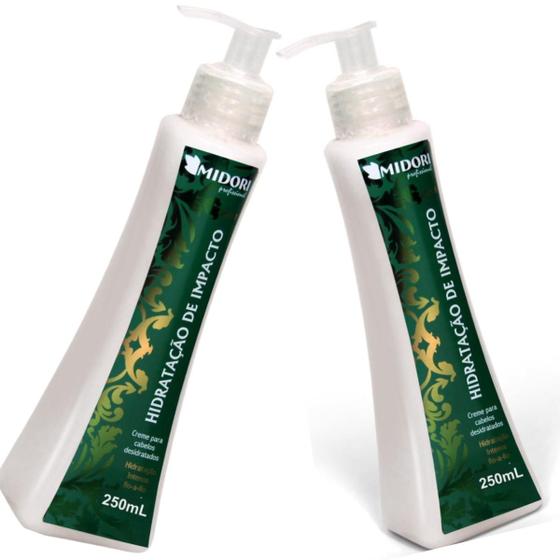 Imagem de Kit 2 Creme Hidratação Impacto Cabelos Ressecados 250ml