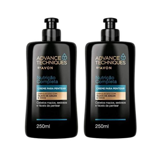 Imagem de Kit 2 Cremes de Pentear Advance Nutrição Completa, 250ml - Avon