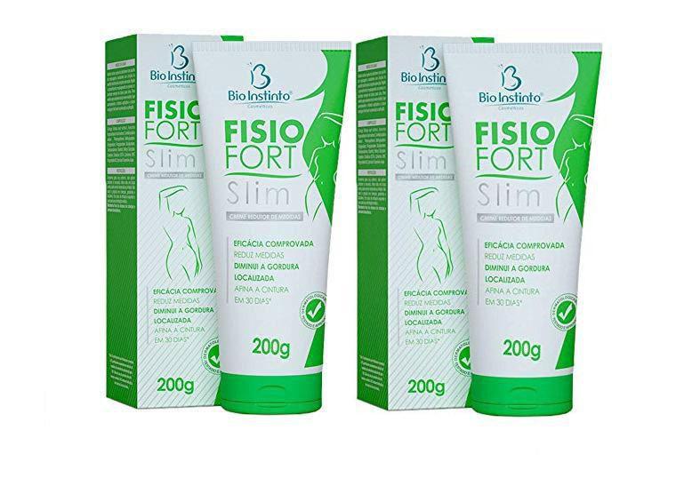 Imagem de Kit 2 Cremes Redutores Fisiofort Slim 200G