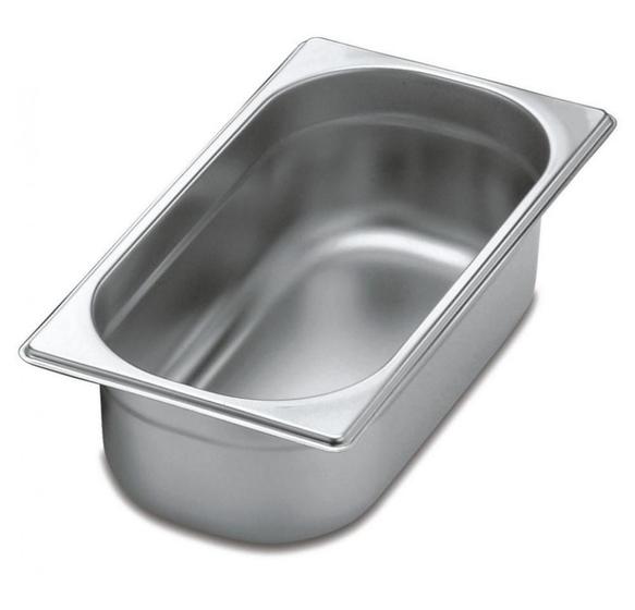 Imagem de Kit 2 Cubas Gastronomica Inox GN 1/3 x 150mm (325x176mm) - Brasinox