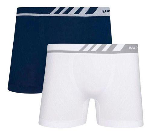 Imagem de Kit 2 Cueca Boxer Masculino Microfibra Lupo Plus 671 Premium