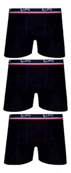 Imagem de Kit 2 cueca lupo (original) - boxer - algodão com elastano