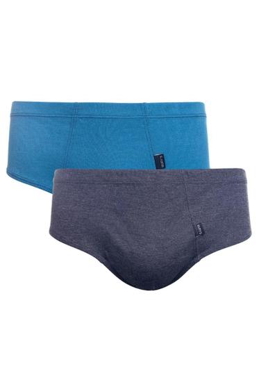 Imagem de Kit 2 Cueca Masculina Adulto Slip 100% Algodão