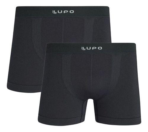 Imagem de Kit 2 Cueca Masculina Boxer Lupo 661 Original Micromodal Premium